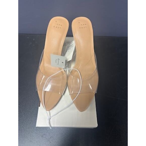 Copied - NWT - Ladies A New Day Lupita Point Toe Heels - Size 7 - Picture 3 of 4